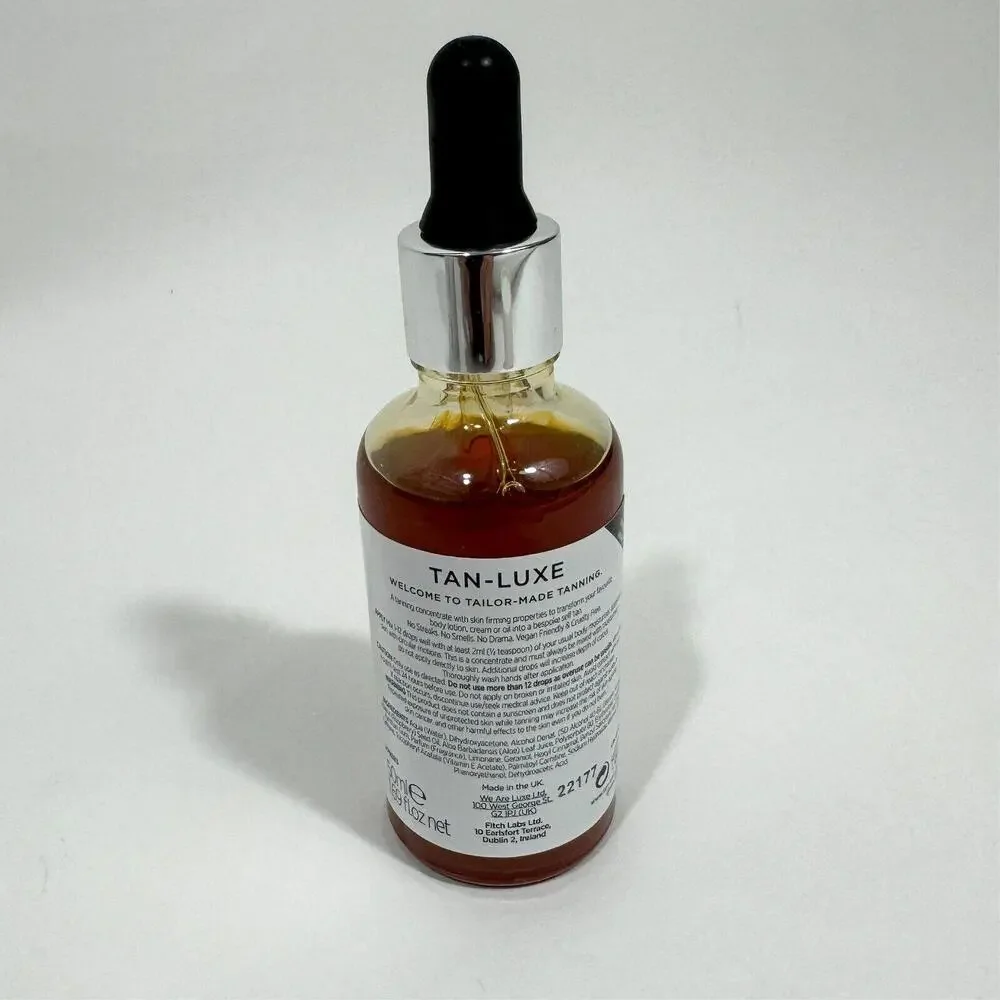 Tan-Luxe The Body Illuminating Self-Tan Drops Light Medium 50ml Tanning Skincare - Picture 7 of 7